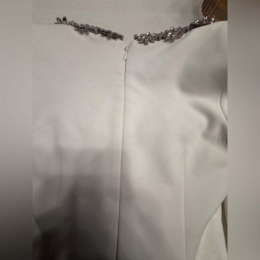 NADINE MERABI Kimberly White Dress in size small - Picture 14 of 14